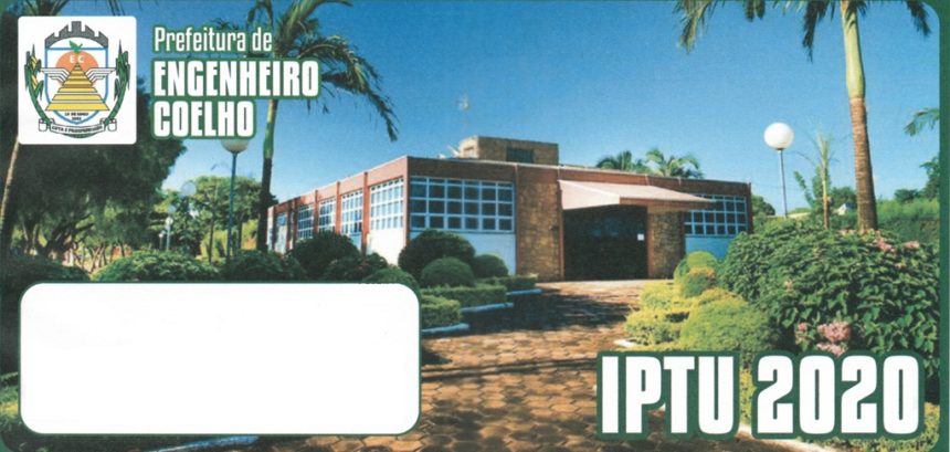 Prefeitura começa a enviar notificações do IPTU 2020