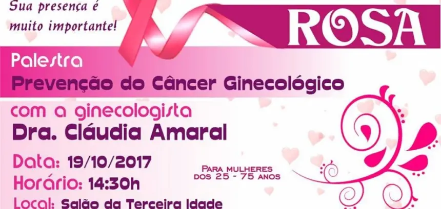 Prefeitura prepara palestra sobre o câncer ginecológico