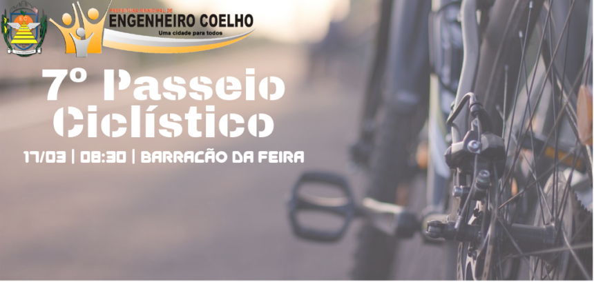 7º Passeio Ciclístico agita Engenheiro Coelho neste final de semana