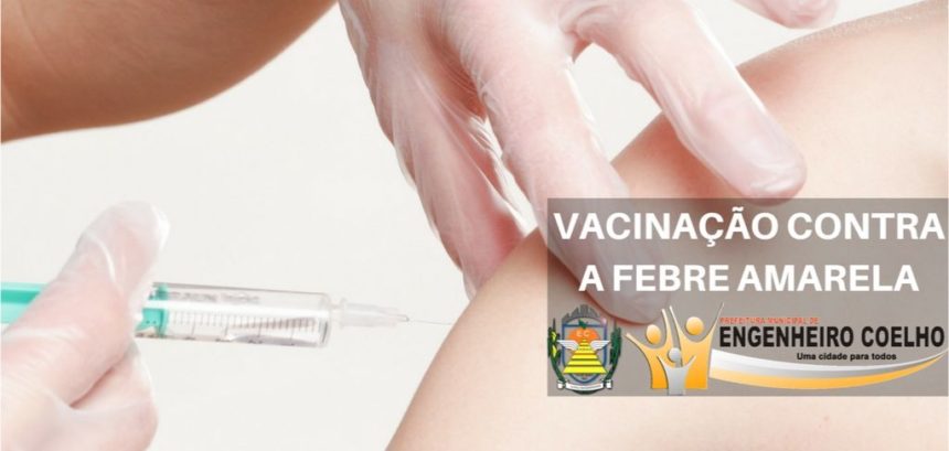 Prefeitura intensifica vacinação contra a Febre Amarela