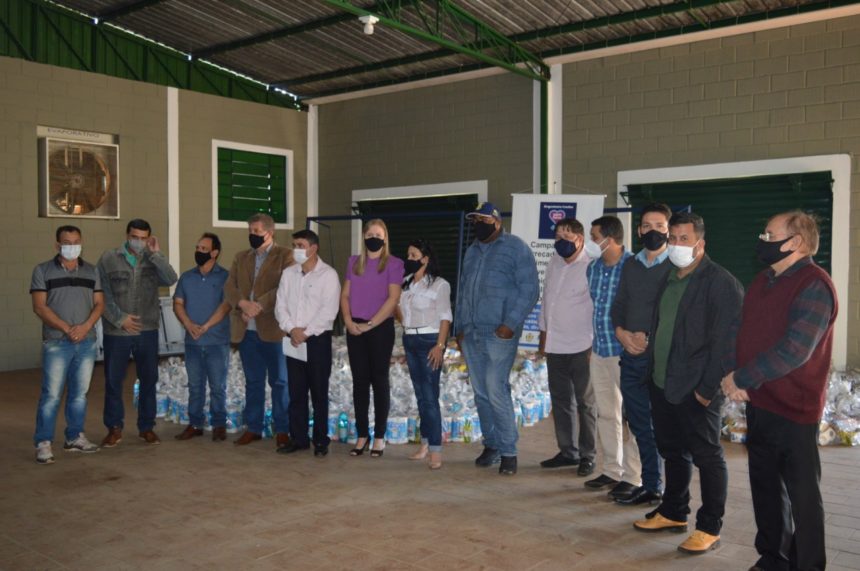 Câmara de vereadores entrega 5 toneladas de alimentos para Fundo Social de Engenheiro Coelho