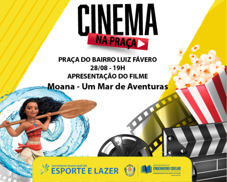 Prefeitura leva Cinema na Praça para o bairro Luiz Fávero