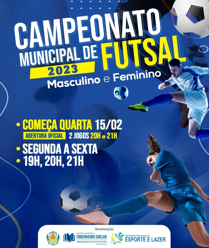 Campeonato Municipal de Futsal de Engenheiro Coelho 2023