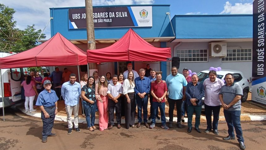 Revitalização da UBS José Soares da Silva foi entregue e unidade também ganha carro 0 Km, computadores novos e aparelhos de ar condicionado