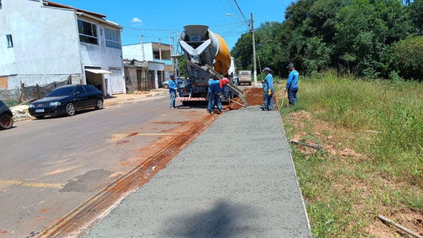 Prefeitura de Engenheiro Coelho inicia obra de lazer no Bairro Jardim Mercedes