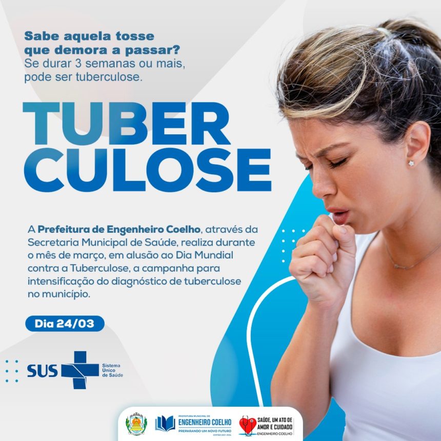 Prefeitura de Engenheiro Coelho realiza campanha de diagnóstico de tuberculose