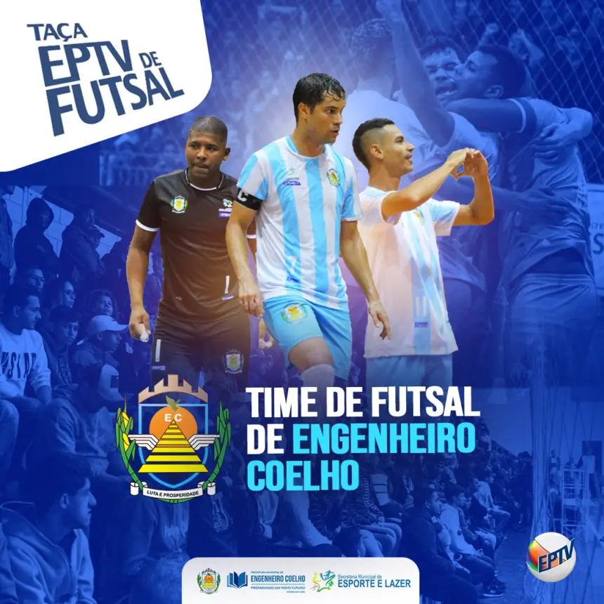 Engenheiro Coelho entra na disputa da Copa EPTV de Futsal 2023