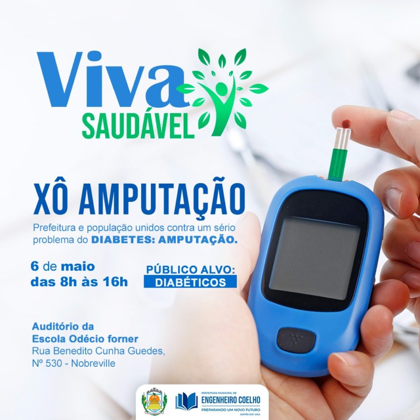 Prefeitura de Engenheiro Coelho promove ação de prevenção à amputação em pacientes diabéticos