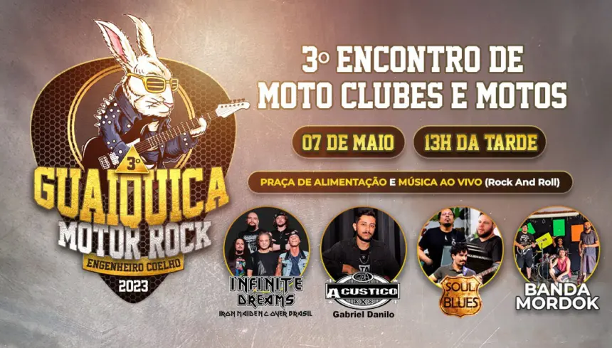 Engenheiro Coelho receberá evento de rock and roll em comemoração ao mês de aniversário da cidade