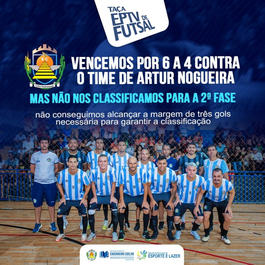 Orgulho e Gratidão na Jornada da Seleção de Futsal de Engenheiro Coelho