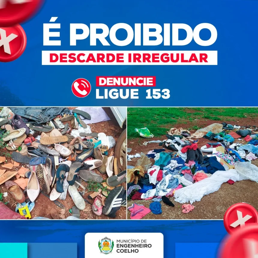 É Proibido o Descarte Irregular