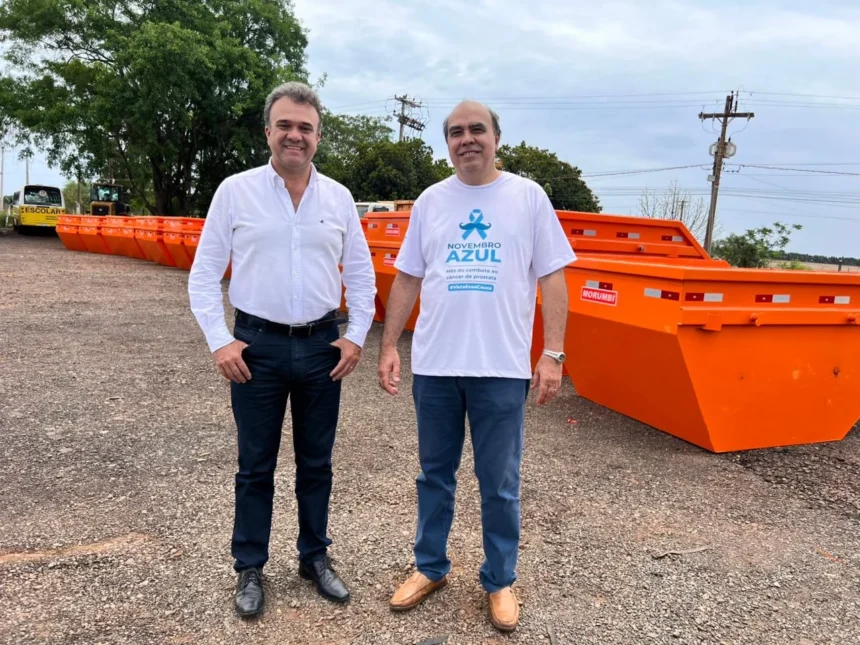 CAÇAMBAS DE ENTULHO PARA USO GRATUITO DA POPULAÇÃO