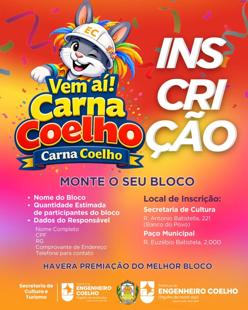 Vem aí o Carna Coelho 2026