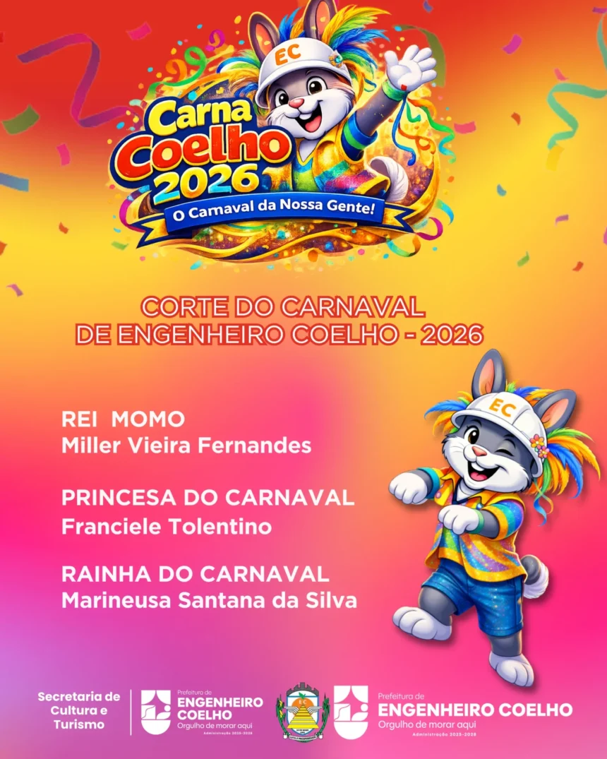 Carna Coelho 2026 já tem sua Corte definida