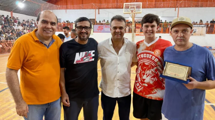 Copa de Futsal Prefeito Mariano Franco em homenagem ao primeiro prefeito do município
