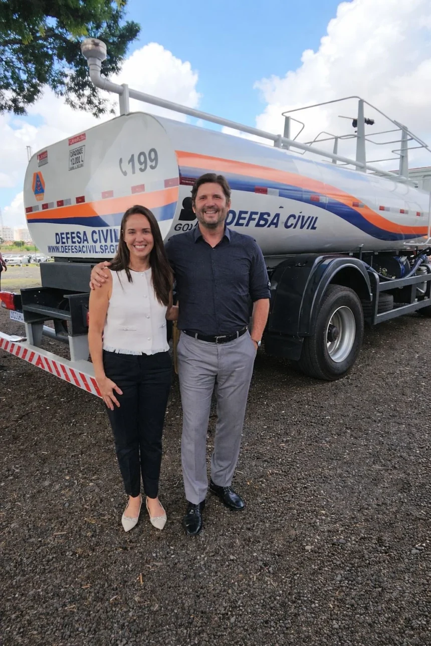 Conquista caminhão-pipa por meio de parceria com Governo do Estado