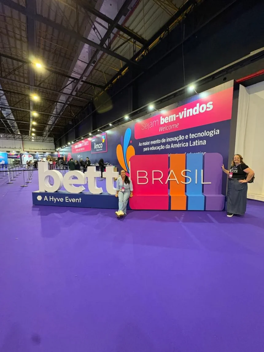Secretaria Municipal de Educação é representada na Bett Brasil 2026