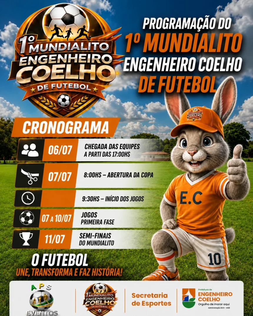 1º MUNDIALITO DE FUTEBOL DE BASE E ENTRA PARA A HISTÓRIA DO ESPORTE